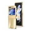 Frosted Electroplating Folding Phone Case for Samsung Z Flip 5/4/3 - Image 10