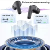 🎹Christmas present🎧No Latency Wireless Bluetooth Headphones with Multifunctional Display🎧 - Image 8
