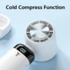 3 Speeds Handheld Cooling Fan with Cold Compress Function - Image 5