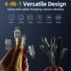 4-in-1 Multi-function Charging Cable - 120W Fast Charging - Image 8
