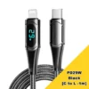 PD 100W Fast-charging and Fast-transmission Data Cable with Digital Display - Image 6