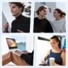 🔥🎧Ear Clip-on Smart Color Screen Intelligent Translation Headset🎧（Only 24 hours left in the campaign） - Image 12