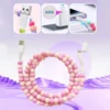 2-In-1 USB To Type-C ＆ Lighting Beaded Charger Cord - Image 3