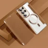 Gift Choice-New Leather Textured Flip Phone Case For Samsung - Image 16