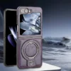 New Arrival - Luxury Leather Invisible MagSafe Stand Protective Shell for Samsung Z Flip6/5/4/3 - Image 11