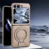 New Arrival - Luxury Leather Invisible MagSafe Stand Protective Shell for Samsung Z Flip6/5/4/3 - Image 14