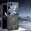 New Arrival - Luxury Leather Invisible MagSafe Stand Protective Shell for Samsung Z Flip6/5/4/3 - Image 9