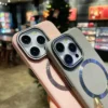 Suitable for iPhone15 Series Magnetic Frosted Phone Case - Image 5