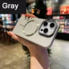 Suitable for iPhone15 Series Magnetic Frosted Phone Case - Image 3