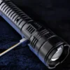 🔥Hot sale🔥Multifunctional White Laser Telescopic Zoom Tactical Flashlight - Image 10